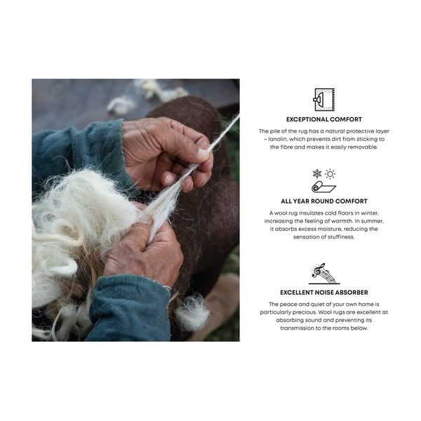 Světle růžový vlněný koberec 170x240 cm Kaola – Agnella-image-4