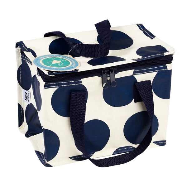 Modrá/krémová chladicí taška Spotlight – Rex London-image-3