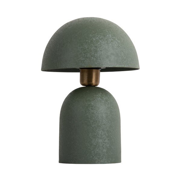 Zelená stolní lampa s kovovým stínidlem (výška 30 cm) Boaz – Leitmotiv