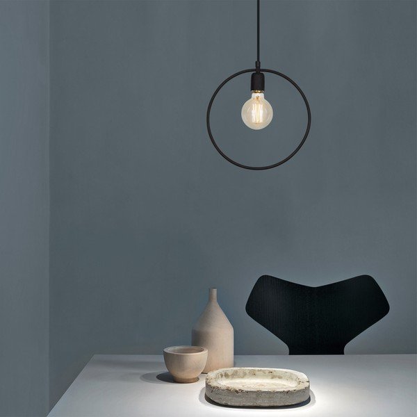 Černé závěsné svítidlo Geonni – Opviq lights-image-3