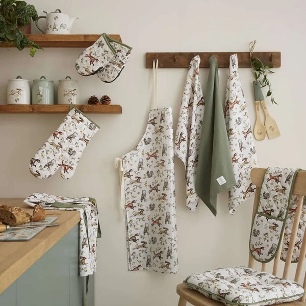 Bavlněné kuchyňské rukavice v sadě 2 ks Forest Fable – Cooksmart ®-image-2