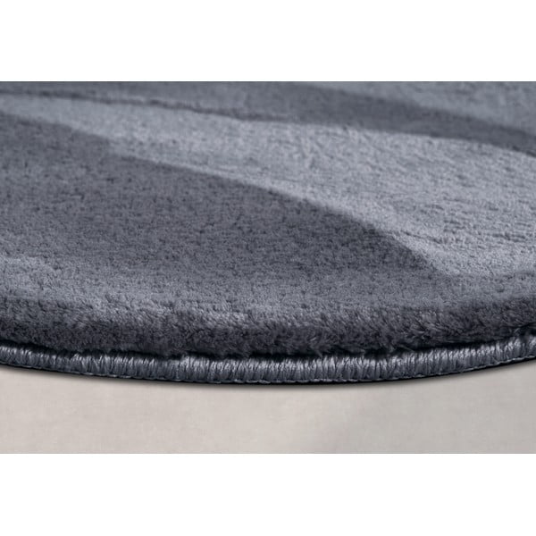 Antracitový kulatý koberec ø 160 cm Leon – Villeroy&Boch-image-4
