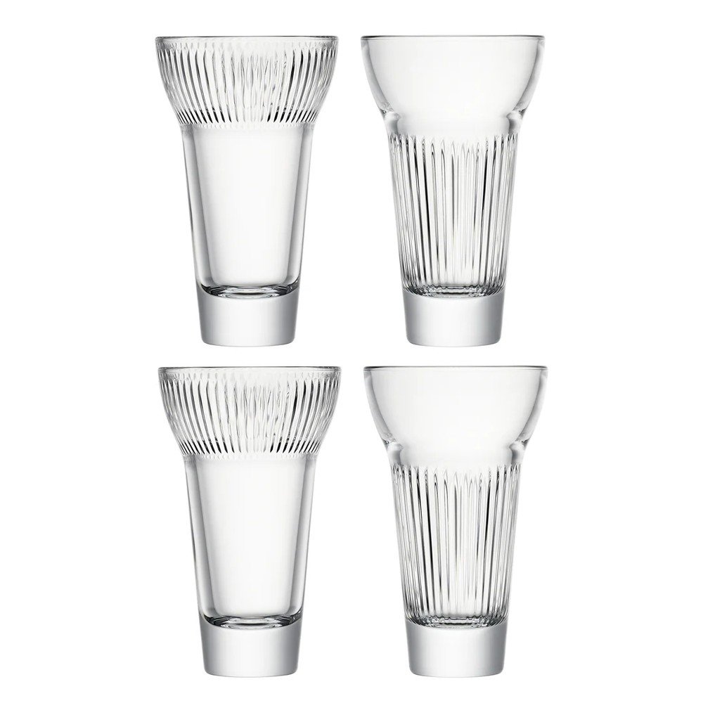 Skleničky v sadě 4 ks na panáky 220 ml Mix – La Rochére