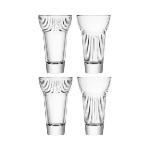 Skleničky v sadě 4 ks na panáky 220 ml Mix – La Rochére