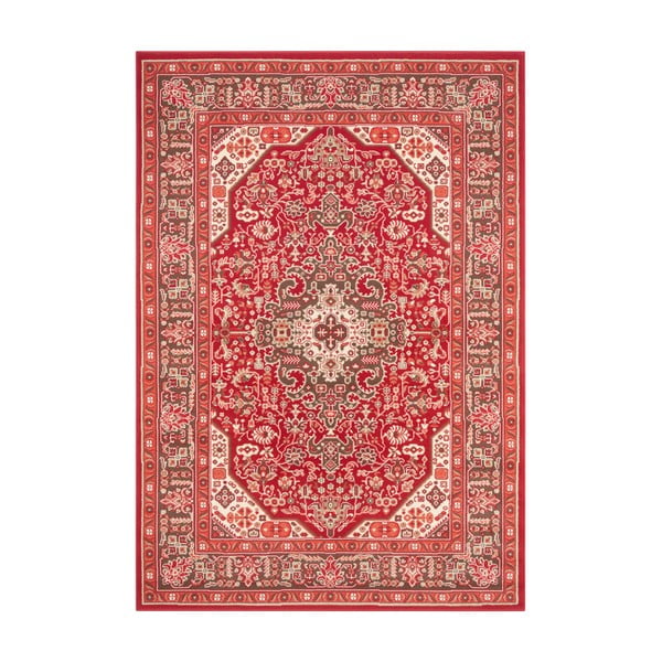 Světle červený koberec Nouristan Skazar Isfahan, 80 x 150 cm
