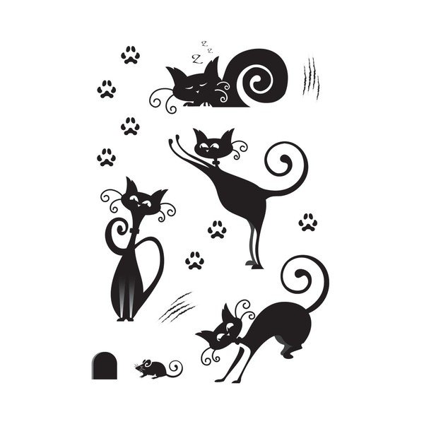 Samolepka Cute Cats-image-1