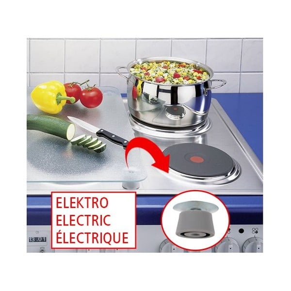 Sada 2 skleněných krytů na sporák Wenko Caprese, 52 x 30 cm-image-3