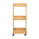 Bambusový koupelnový regál Wenko Allegre