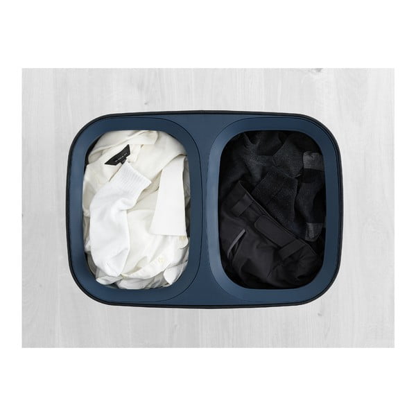 Antracitový látkovo-plastový koš na prádlo Tota – Joseph Joseph-image-4