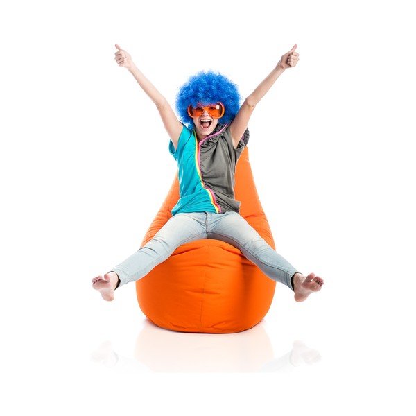 Sedací vak Haci, oranžový-image-1