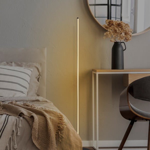 Černá LED stojací lampa (výška 153 cm) Sword – Opviq lights-image-2