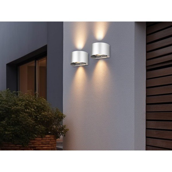 LED nástěnné venkovní svítidlo se senzorem pohybu (výška 10 cm) Talent – Reality-image-3