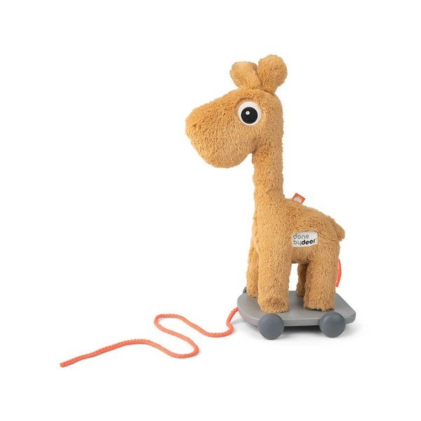 Hořčicově žlutá hračka Done by Deer Pull Along Raffi-image-1