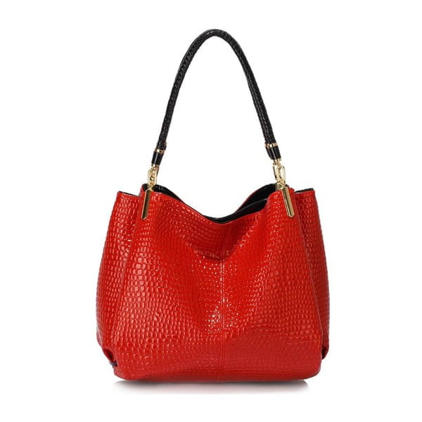 Červená kabelka L&S Bags Reign