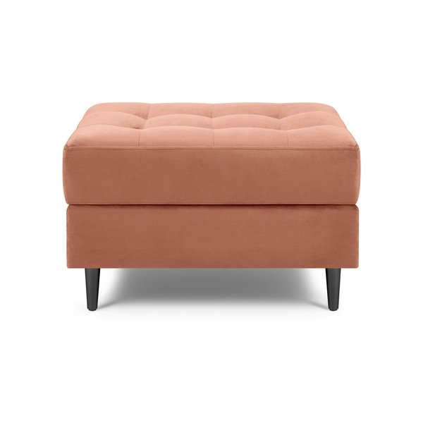 Růžová sametová podnožka Milo Casa Santo-image-3