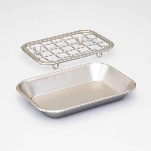 Mýdlenka ve stříbrné barvě iDesign Gia, 14,5 x 10 cm-image-4