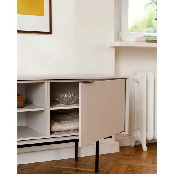 Šedobéžový TV stolek 189x61x42 cm Mod – noo.ma-image-4