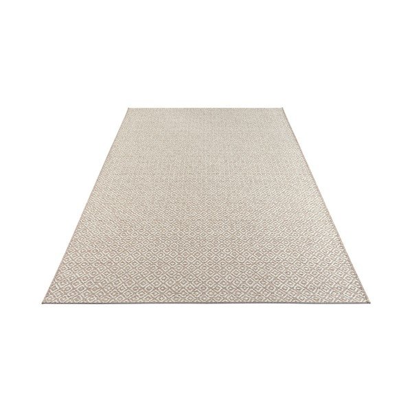 Béžovo-krémový koberec vhodný i na ven Elle Decoration Bloom Croix, 160 x 230 cm-image-2