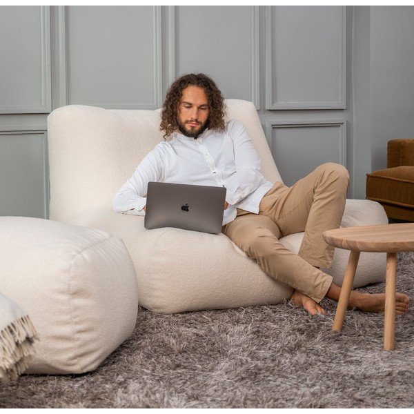 Hnědý sedací vak Sofa Tube – SLOWDOWN-image-2