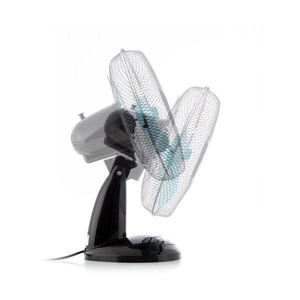 Černý ventilátor InnovaGoods Desk-image-2