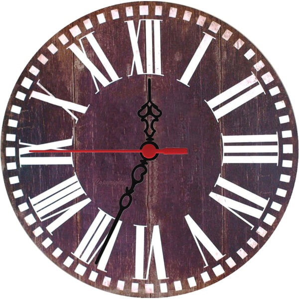 Nástěnné hodiny Wooden, 30 cm