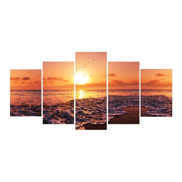 Vícedílný obraz La Maison Des Couleurs Sea Sunset