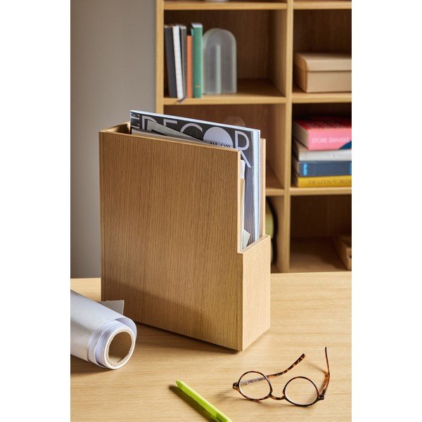 Organizér na dokumenty v přírodní barvě Arkivé – Hübsch-image-2