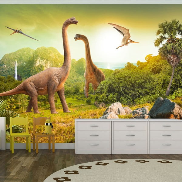 Velkoformátová tapeta Artgeist Dinosaurs, 350 x 245 cm
