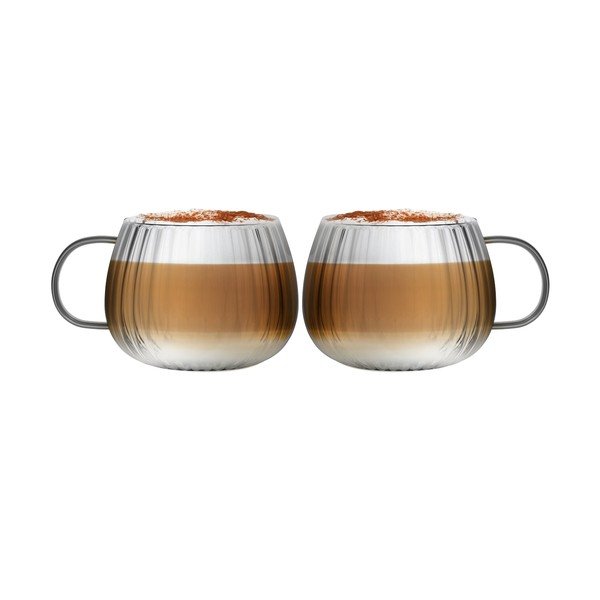 Hrnky na cappuccino v sadě 2 ks 350 ml Tulip – Vialli Design
