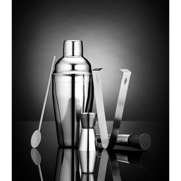 Shaker z nerezové oceli s příslušenstvím Aurora - Ladelle-image-1