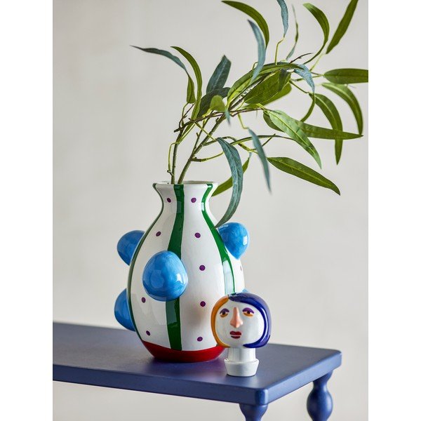 Ručně malovaná váza z dolomitu (výška 33 cm) Conneli – Bloomingville-image-1