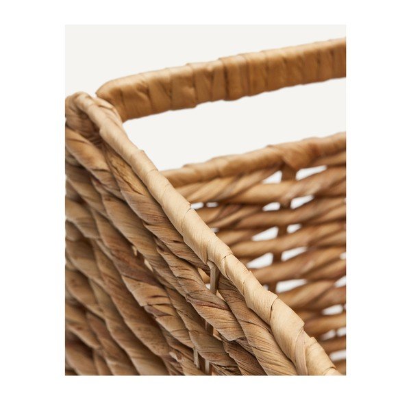 Košík z vodního hyacintu 25x35x27,5 cm Words – Kave Home-image-4