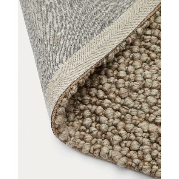 Béžový vlněný koberec 200x300 cm Lubrin – Kave Home-image-4