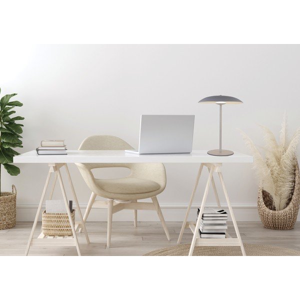 Bílá LED stolní lampa s kovovým stínidlem (výška 41 cm) Lund – Candellux Lighting-image-2