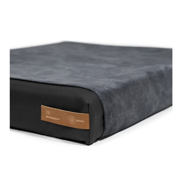 Tmavě šedý povlak na matraci pro psa 50x40 cm Ori S – Rexproduct