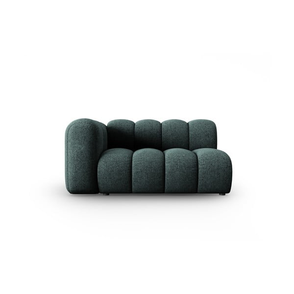 Tyrkysový modul pohovky (levý roh) Lupine – Micadoni Home