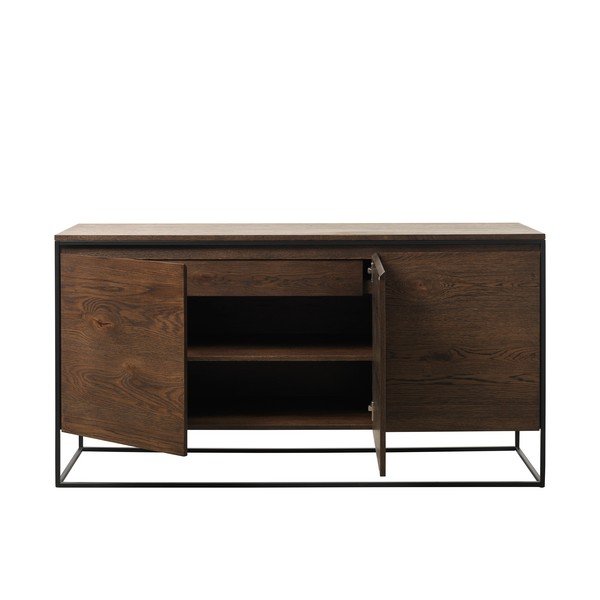 Komoda s detaily v dubovém dekoru Unique Furniture Rivoli-image-2