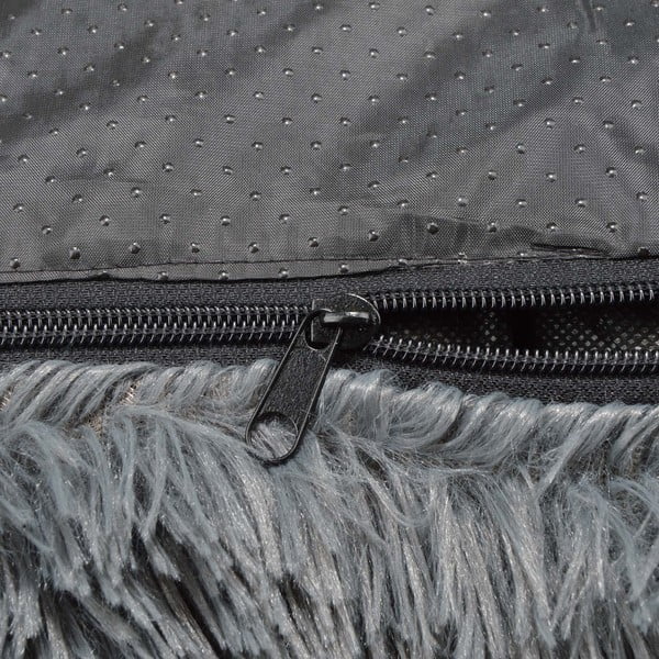 Tmavě šedý přehoz na sedačku pro psa 95x120 cm – Love Story-image-1