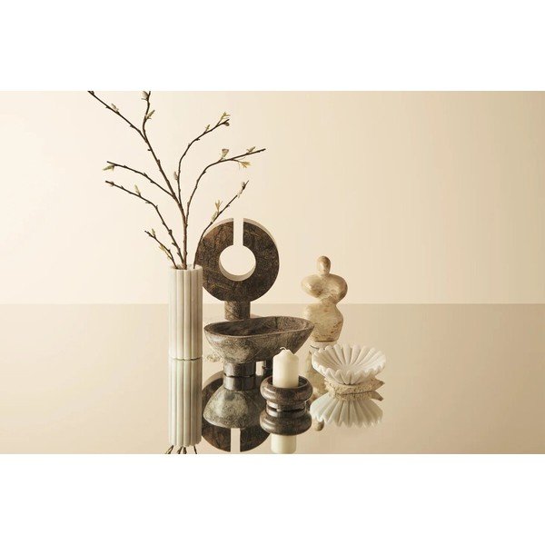 Bílá mramorová váza (výška 20 cm) Savio – Premier Housewares-image-4