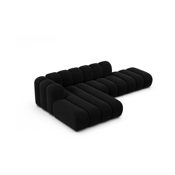 Antracitová rohová pohovka (levý roh) Lupine – Micadoni Home-image-2