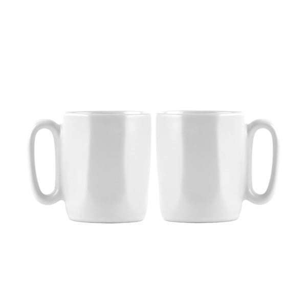 Bílé hrnky na espresso z kameniny v sadě 2 ks 80 ml Fuori – Vialli Design