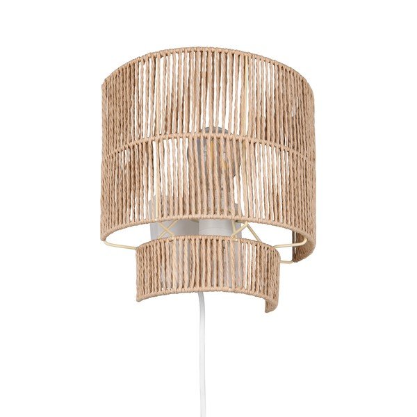 Nástěnné svítidlo na USB v přírodní barvě Satna – Reality-image-4