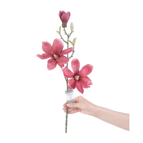 Umělé květiny v sadě 10 ks (výška 69 cm) Magnolia – Restilo-image-2