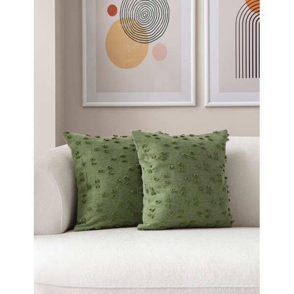 Povlaky na polštáře v sadě 2 ks 43x43 cm Tuffet – Mioli Decor-image-3
