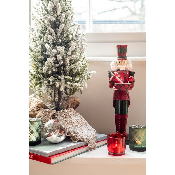 Sada 6 skleněných vánočních ozdob J-Line Bauble-image-2