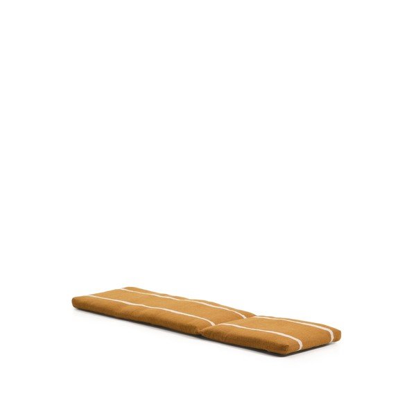 Oranžový zahradní podsedák na lehátko 50x175 cm Daila – Kave Home
