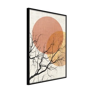 Plakát v rámu Artgeist Gloomy Tree, 30 x 45 cm