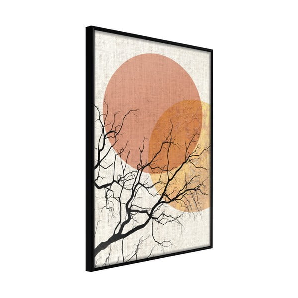 Plakát v rámu Artgeist Gloomy Tree, 20 x 30 cm