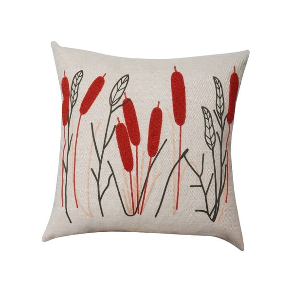 Lněný dekorační polštář 43x43 cm Straw – Mioli Decor