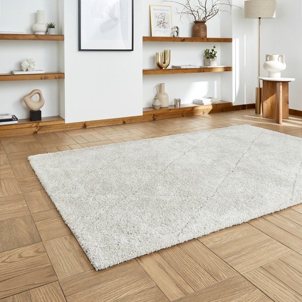 Světle šedý koberec 160x230 cm Ideal Shaggy – Think Rugs-image-2